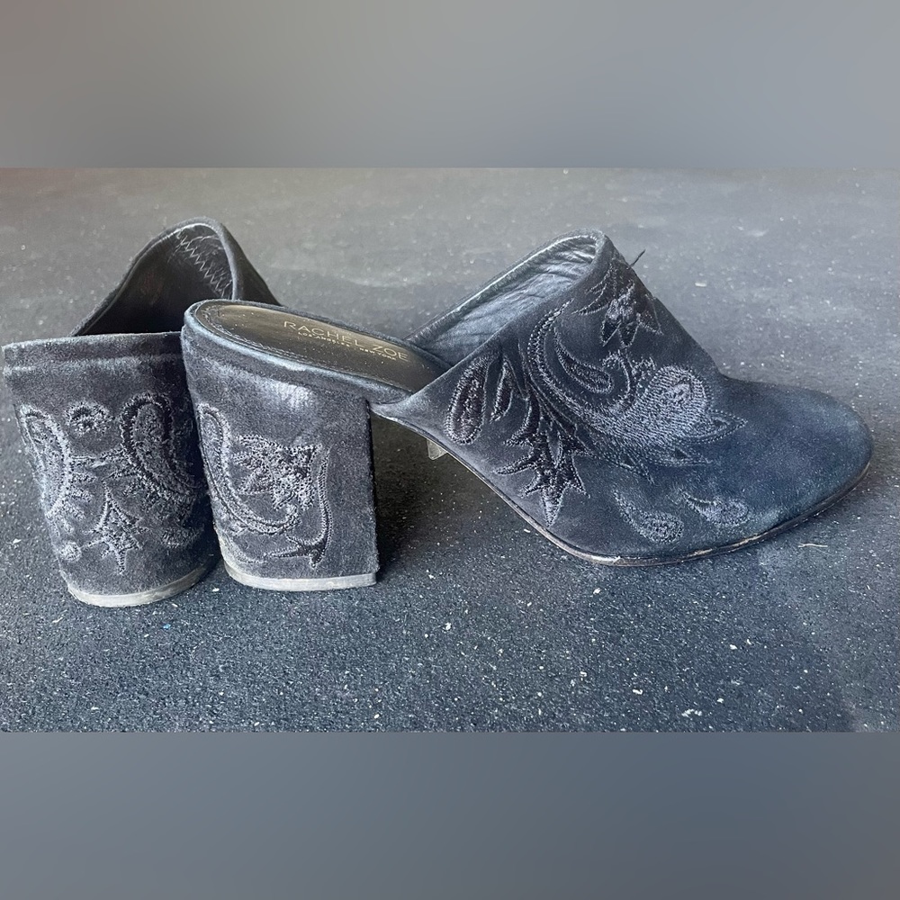 Rachel Zoe Embroidered Mules